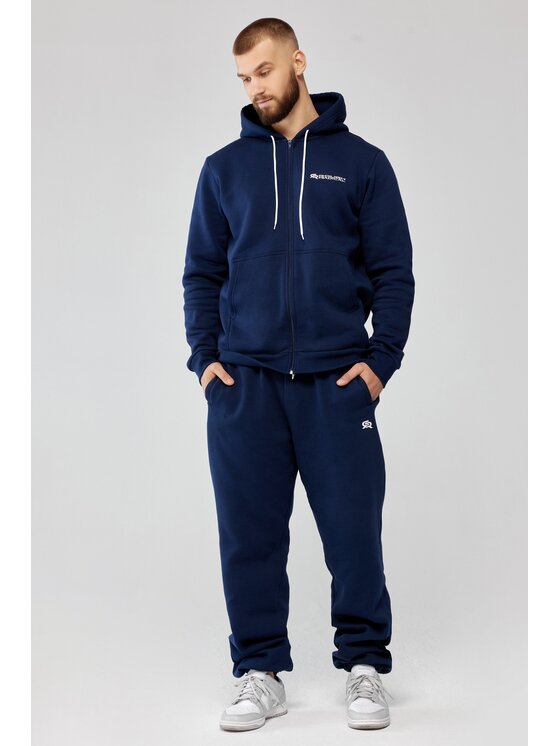 ROUGH RADICAL ROUGH RADICAL Bluza TRACK HOODIE ZIP Granatowy Oversize