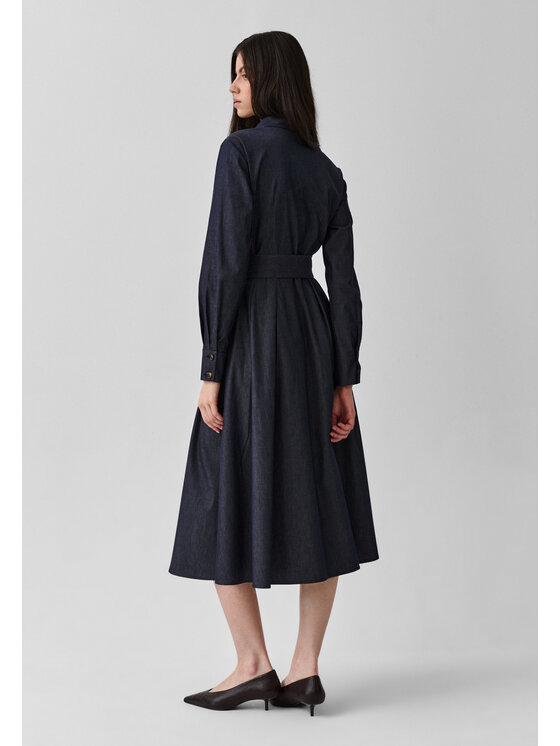 TATUUM TATUUM Sukienka codzienna RONNI Granatowy Flare Fit