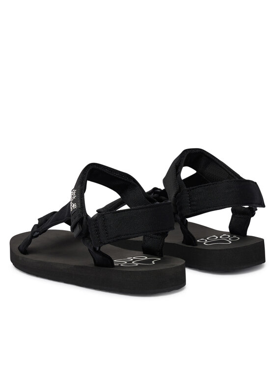 Jack Wolfskin Jack Wolfskin Sandali Taiga A65621 Črna