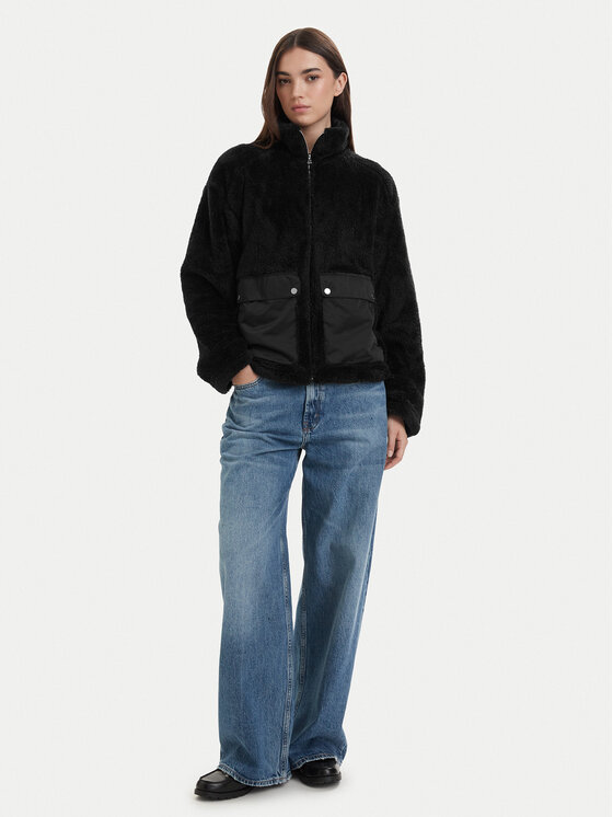 HUGO HUGO Pelliccia Fayla-1_B 50563093 Nero Relaxed Fit