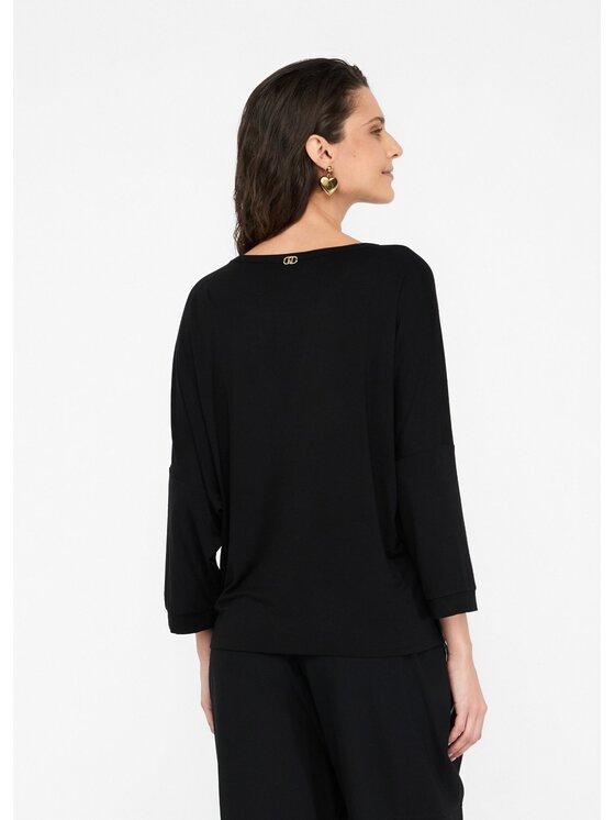 Liu Jo Liu Jo T-shirt TF5185JS36022222 Nero Regular Fit