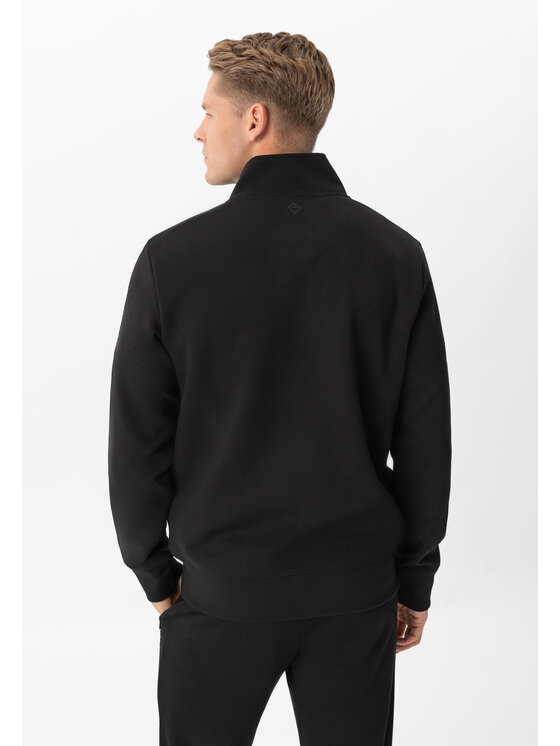 Volcano Volcano Bluza B-LUNOS Czarny Regular Fit