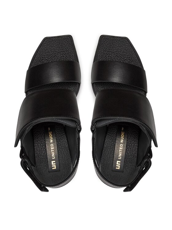 United Nude United Nude Sandály Delta Wedge Sandal 1041301162 Černá