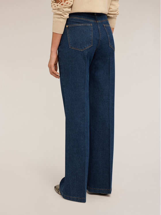 Motivi Motivi Jeansy P572Q004037N034 Niebieski Baggy Fit