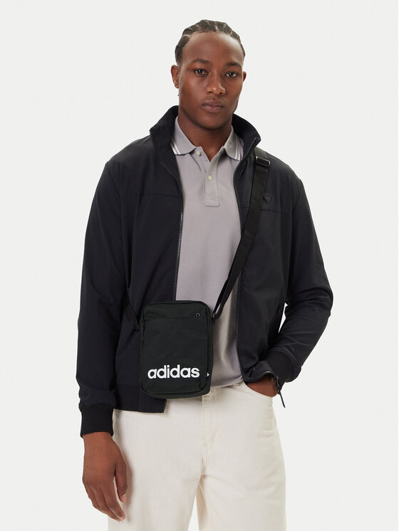 adidas Geantă crossover Linear Org JE8341 Negru
