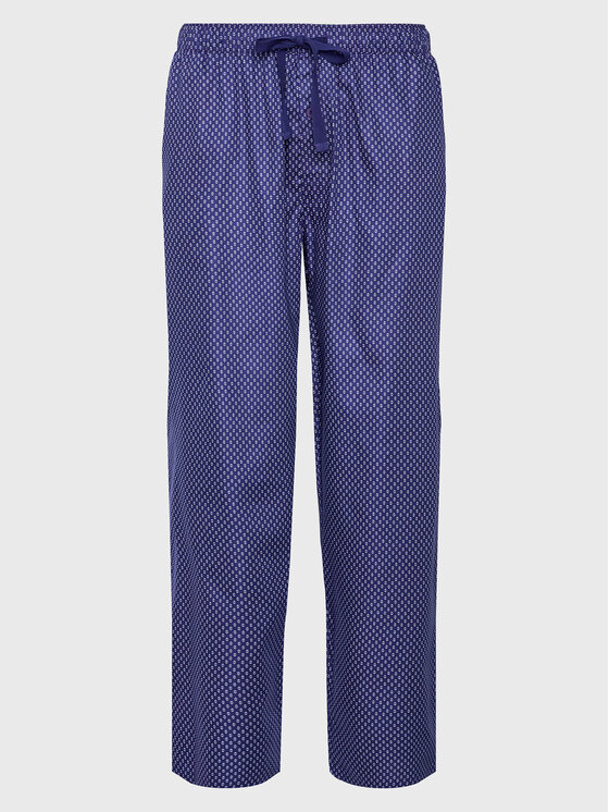 cyberjammies pantalon de pyjama riley geo 6765 bleu marine regular fit