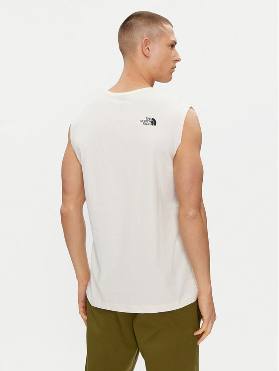 The North Face The North Face Topiņš Easy NF0A87R2 Balts Regular Fit