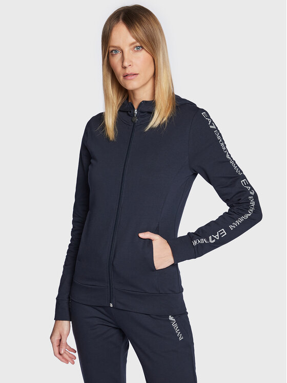 Felpa 6LTM12 TJFTZ 0540 Blu scuro Regular Fit
