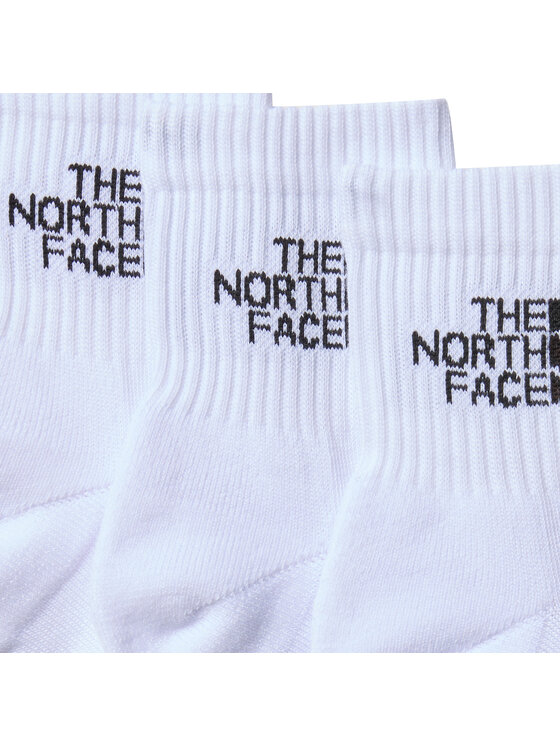 The North Face The North Face Комплект 3 чифта дълги чорапи мъжки NF0A882GFN41 Бял