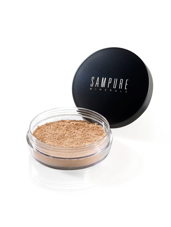 Sampure Minerals Sampure Minerals utrwalający mineralny Puder Golden