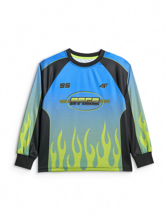 4F 4F Bluza ESPORTS RACING Kolorowy Loose Fit