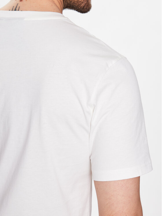 J.Lindeberg J.Lindeberg T-shirt Dale Diamond FMJT07727 Bianco Regular Fit