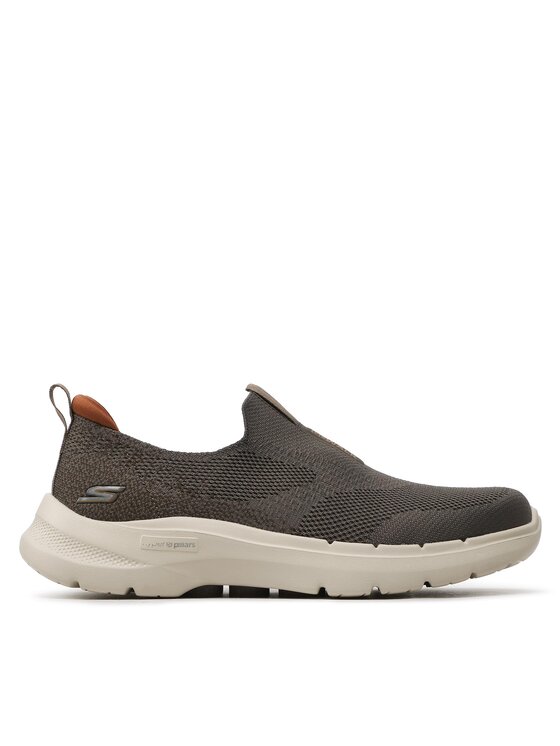 Skechers Skechers Półbuty Go Walk 6 216202/TPE Szary