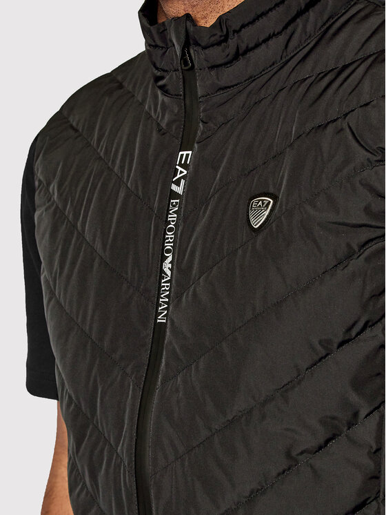 EA7 Emporio Armani EA7 Emporio Armani Liemenė 8NPQ03 PNE1Z 1200 Juoda Regular Fit