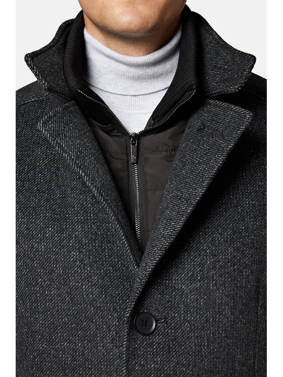 Lancerto Lancerto Płaszcz zimowy Vasco PC073223000004 Szary Regular Fit