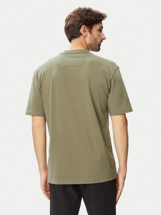 BOSS BOSS Футболка Tee 10 50519368 Хакі Relaxed Fit