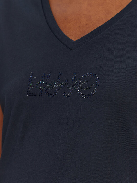 Liu Jo Sport Liu Jo Sport Póló TA5179 J6040 Sötétkék Regular Fit