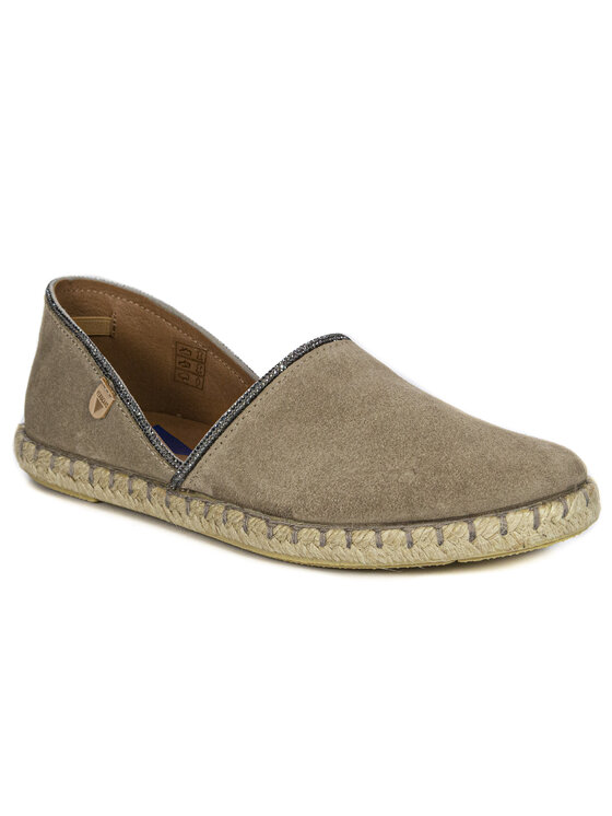 Espadryle, rozmiar 40, Beżowe, 030-0580809