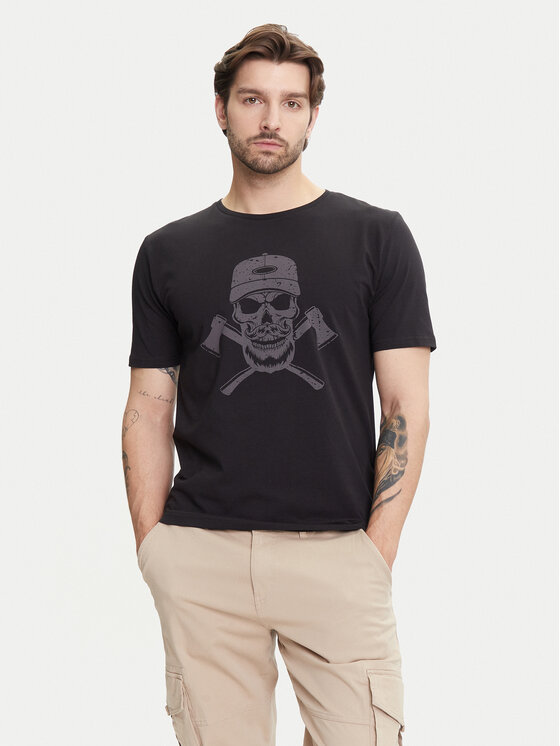 Ysabel Mora Ysabel Mora T-Shirt 90507 Czarny Regular Fit