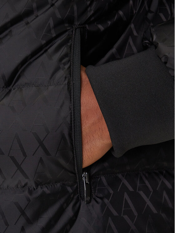 Armani Exchange Armani Exchange Vatovaná bunda XM001580 AF16628 UC001 Černá Regular Fit