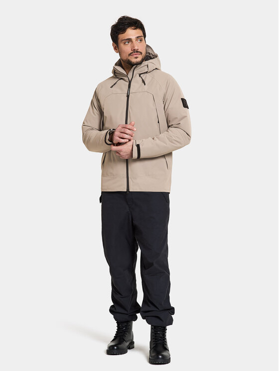 Didriksons Didriksons Зимно яке Zino Usx Jkt 504864 Бежов Regular Fit