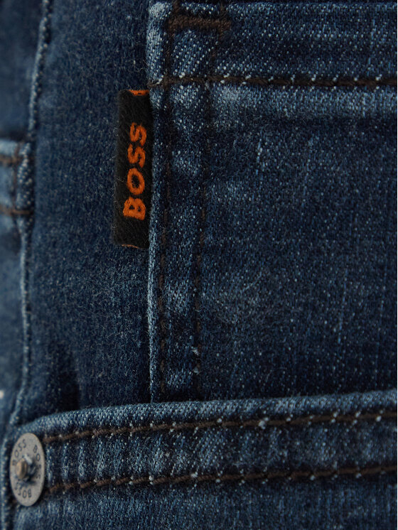 BOSS BOSS Džínsové šortky Re.Maine 50559917 Modrá Regular Fit