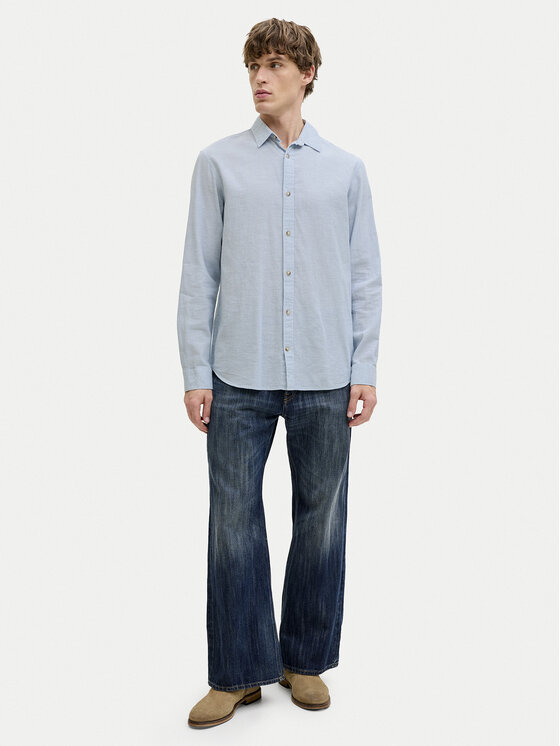 Jack & Jones Jack & Jones Košile Summer 12289174 Světle modrá Regular Fit