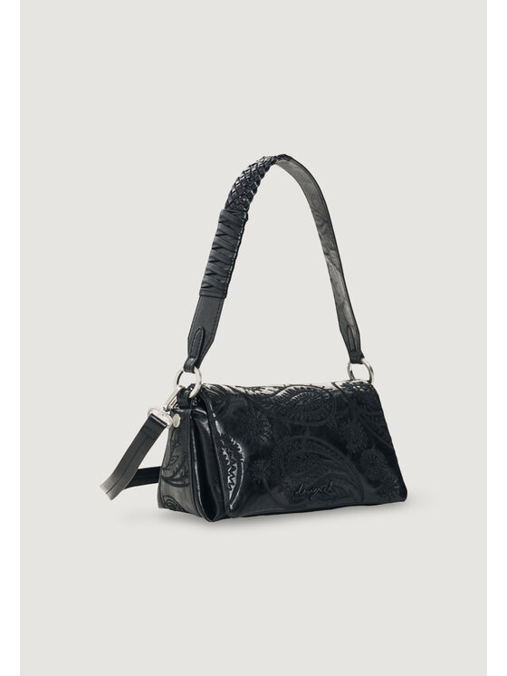 Desigual Desigual Τσάντα BAG_SIROCO NARON MINI FLA Μαύρο