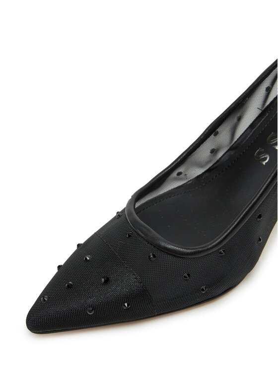 Guess Guess Туфлі на шпильці Follow FLDFLL FAB08 Чорний