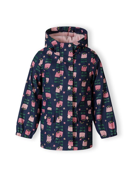 minoti minoti Kurtka przeciwdeszczowa C5507 Granatowy Regular Fit