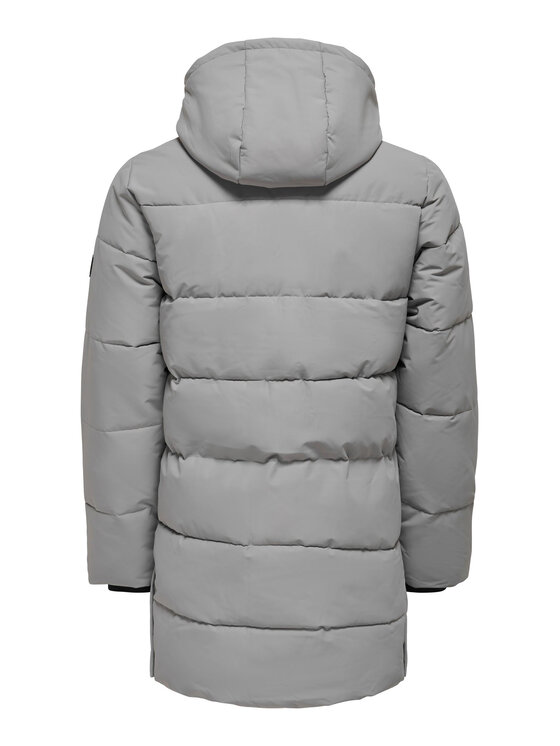 Only & Sons Only & Sons Зимно яке 22020156 Сив Regular Fit