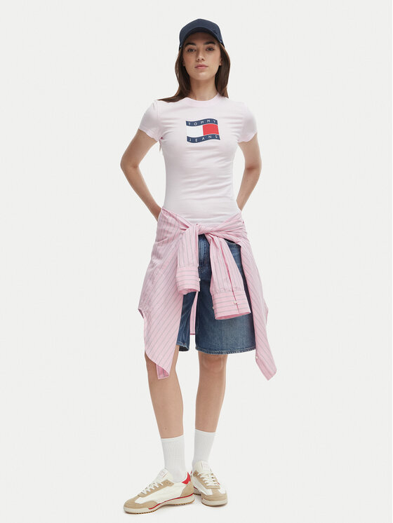 Tommy Jeans Tommy Jeans Farmer rövidnadrág DW0DW22693 Kék Relaxed Fit