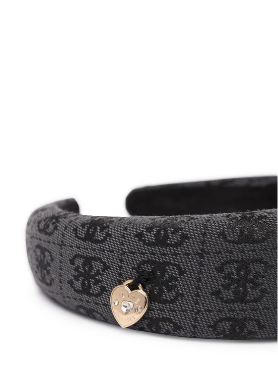 Guess Guess Zestaw opaska i gumka do włosów GFBOXW P5403 Szary