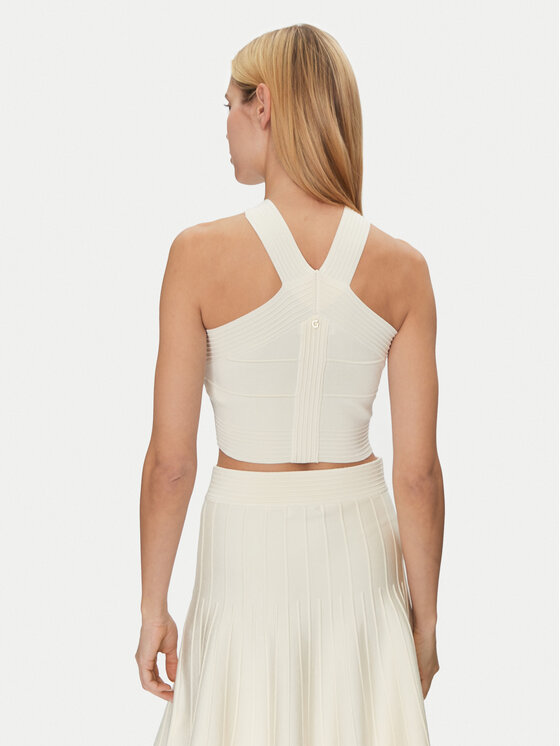 Guess Guess Top W5GR32 Z2XY0 Alb Regular Fit