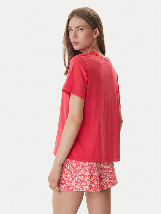 DKNY DKNY Piżama YI90095 Koralowy Regular Fit
