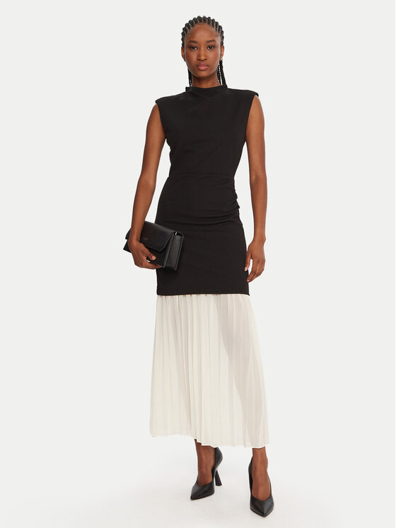 French Connection French Connection Abendkleid 71ZEV Schwarz Regular Fit
