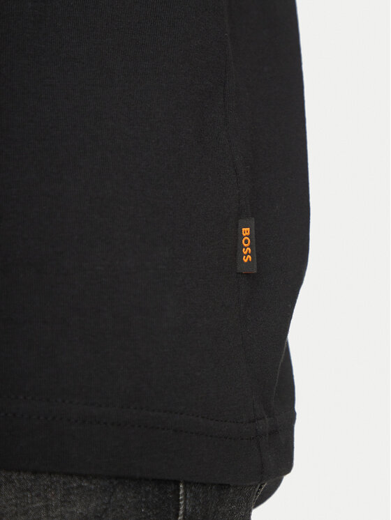 BOSS BOSS Тишърт Te_Spiderbat 50534924 Черен Regular Fit