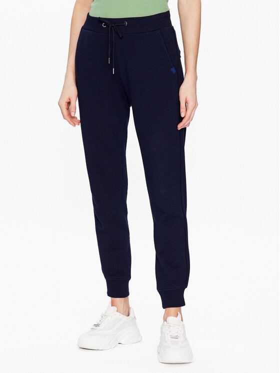 United Colors Of Benetton United Colors Of Benetton Pantaloni trening 3J68P0472 Bleumarin Regular Fit