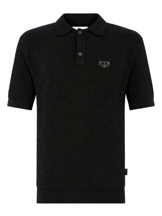 PHILIPP PLEIN PHILIPP PLEIN Polokošile 31668 Černá Slim Fit