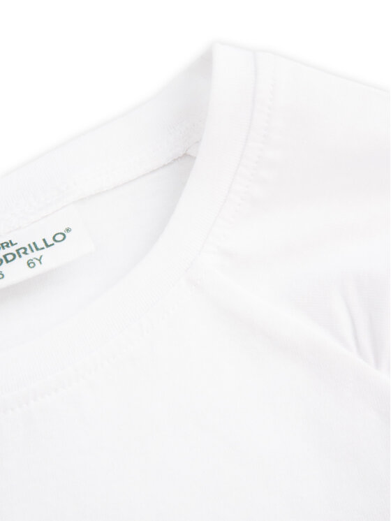 Coccodrillo Coccodrillo T-Shirt WC5143202MGK Biały Regular Fit