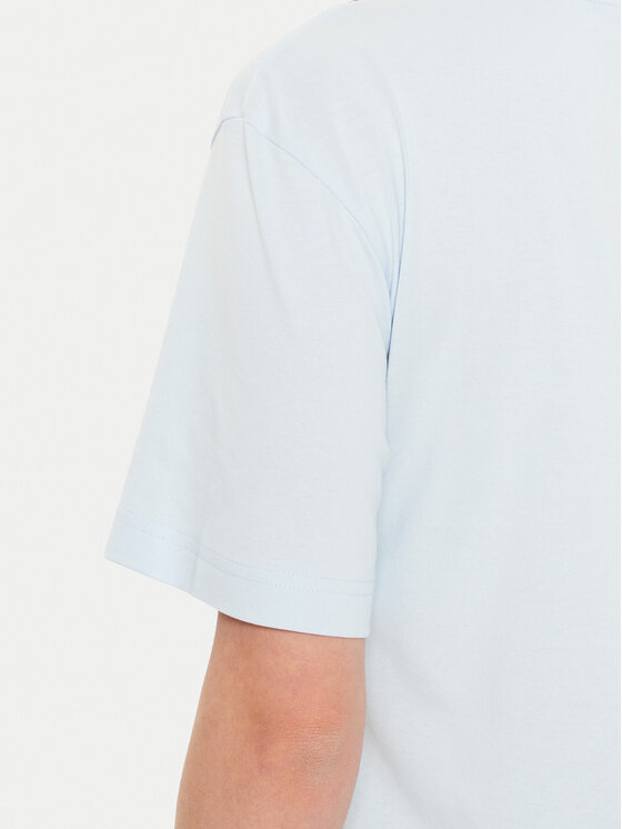 Lacoste Lacoste Majica TF7215 Svetlo modra Regular Fit