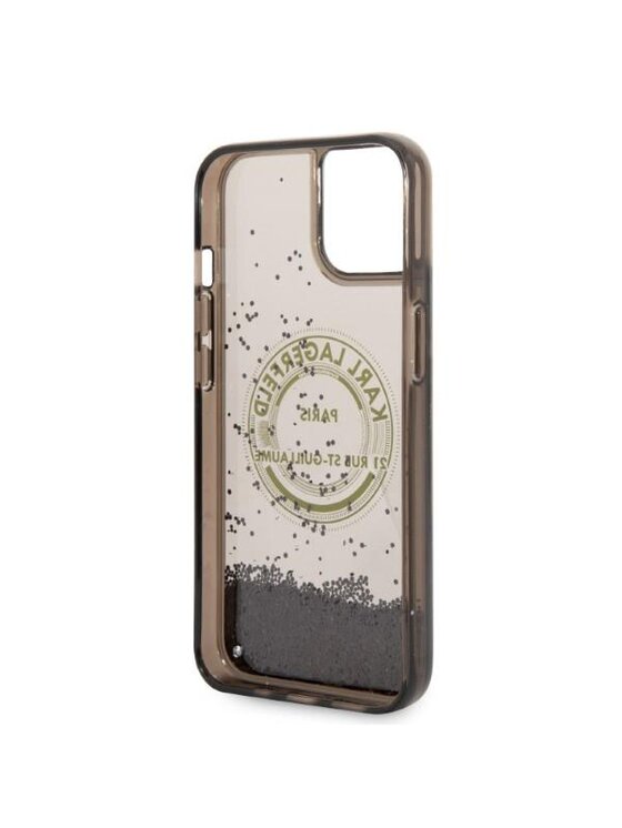 KARL LAGERFELD KARL LAGERFELD Etui na telefon iPhone 14 Plus Czarny