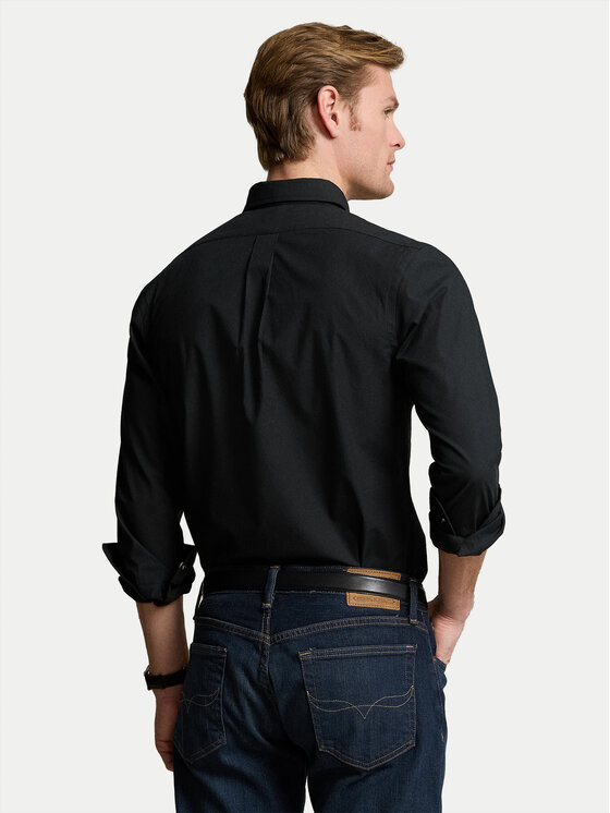 Polo Ralph Lauren Polo Ralph Lauren Cămașă 710928254006 Negru Slim Fit