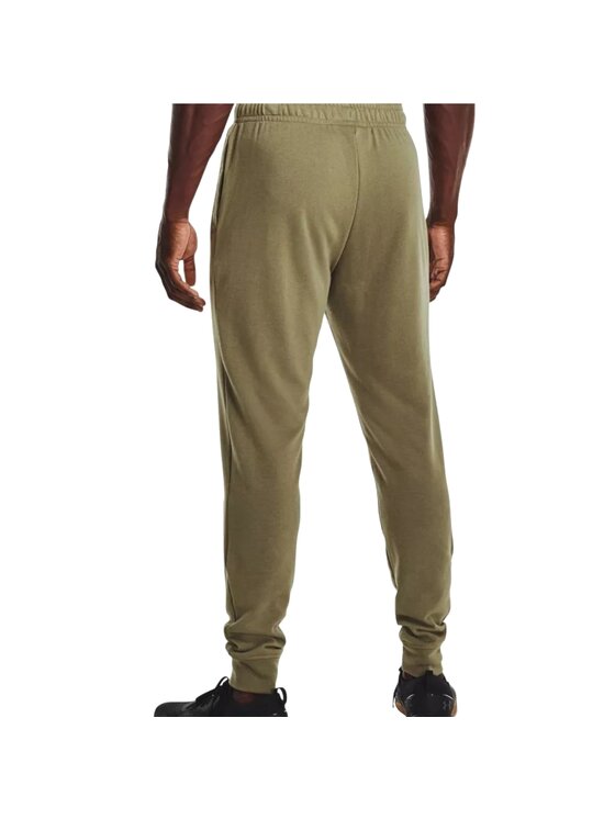 Under Armour Under Armour Spodnie dresowe Under Armour Rival Terry Joggers Zielony Regular Fit