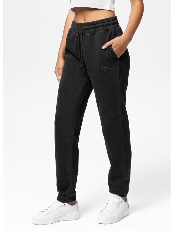 PITBULL PITBULL Spodnie dresowe Washed LOVIA Szary Regular Fit