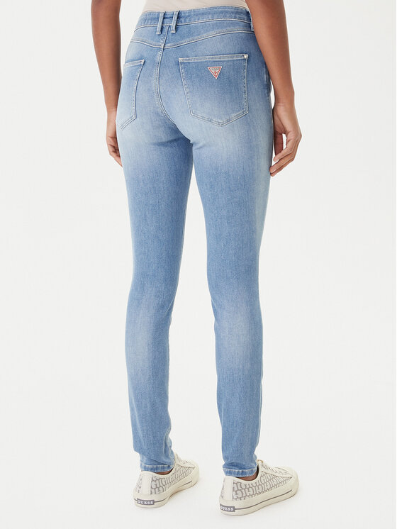 Guess Guess Jeansy W2YA46 D4Q01 Modrá Skinny Fit