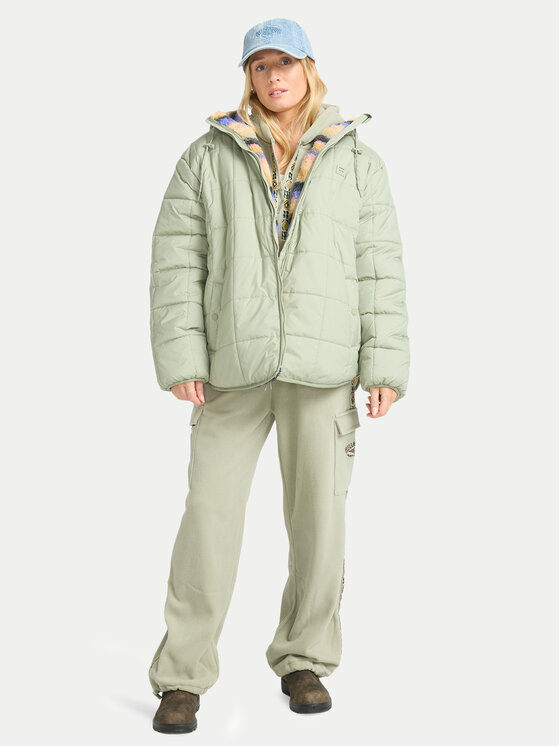 Billabong Billabong Bunda pro přechodné období Happy Camper EBJJK00165 Zelená Regular Fit