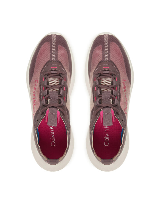 Calvin Klein Calvin Klein Sneakersy Light Eva Run Lup Transp Ripst HW0HW02998 Różowy