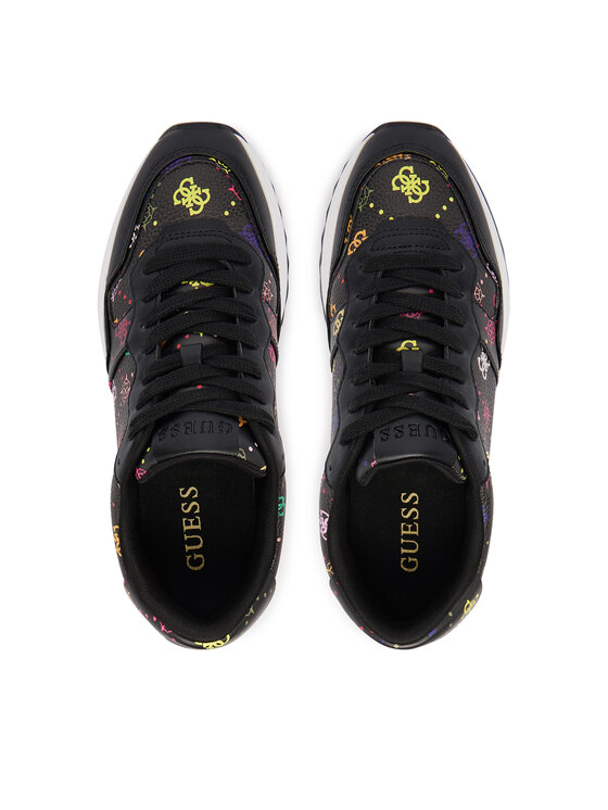 Guess Guess Sneakersy FLPVN4 FAL12 Čierna