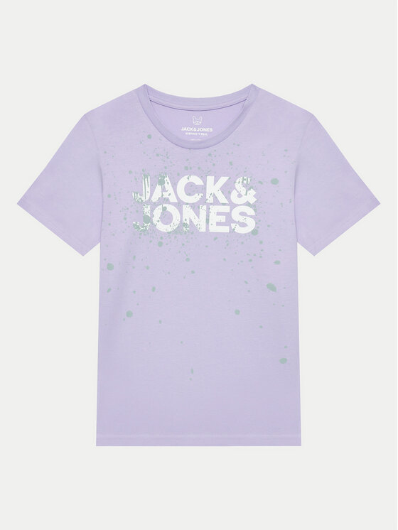 Jack&Jones Junior T-shirt Jcosplash 12257415 Violet Regular Fit